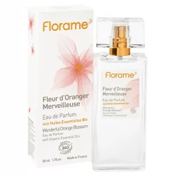 Eau de parfum BIO Fleur d'Oranger Merveilleuse - 50ml - Florame