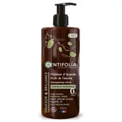 Shampooing crème cheveux normaux BIO amande & camélia - 500ml - Centifolia