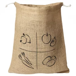 Sac en jute Taille M - ah table !