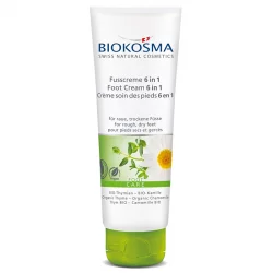 Crème soin des pieds 6 en 1 BIO thym & camomille - 75ml - Biokosma