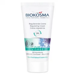 Regulierende BIO-Creme 24H Kornblume - 50ml - Biokosma Pure