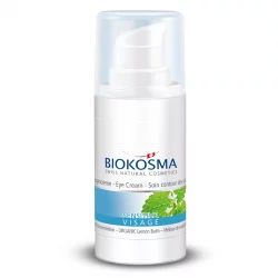 Soin contour des yeux BIO mélisse & citronnelle - 15ml - Biokosma Sensitive