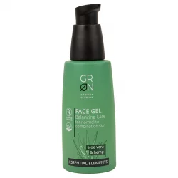 Gel visage équilibrant BIO aloe vera & chanvre - 50ml - GRN