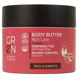 Reichhaltige BIO-Körperbutter Shea Butter - 200ml - GRN