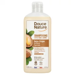 Nährendes BIO-Shampoo trockenes und geschädigtes Haar Argan - 250ml - Douce Nature