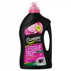 Lessive liquide linge noir & foncé écologique pivoine - 1l - Etamine du Lys