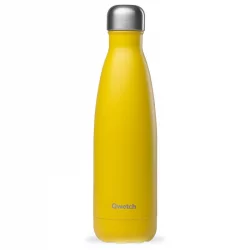 Thermosflasche aus Edelstahl Pop gelb - 500ml - 1 Stück - Qwetch Pop