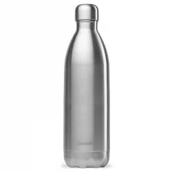 Bouteille isotherme en inox brossé - 1l - 1 pièce - Qwetch Originals Mat