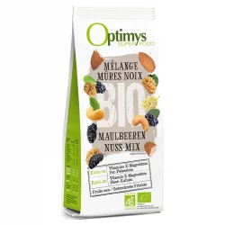 Mélange mûres & noix BIO - 200g - Optimys
