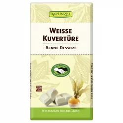 BIO-Weisse Kuvertüre - 200g - Rapunzel