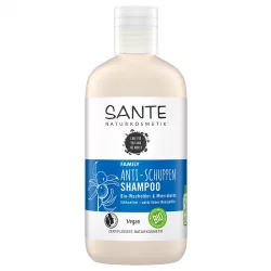 Shampooing anti-pelliculaire famille BIO genévrier & argile - 250ml - Sante