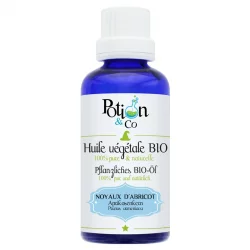 Huile végétale de noyaux d'abricot BIO - 50ml - Potion & Co