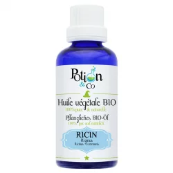 Pflanzliches BIO-Rizinusöl - 50ml - Potion & Co