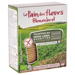 Tartines craquantes aux lentilles vertes BIO - 150g - Le pain des fleurs