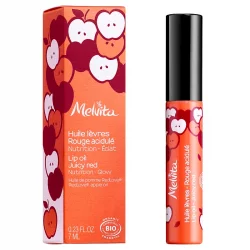 Huile lèvres rouge acidulé BIO pomme RedLove - 7ml - Melvita