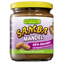 Pâte à tartiner chocolatée aux amandes Samba BIO - 250g - Rapunzel