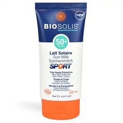 Lait solaire visage & corps sport BIO IP 50+ karanja - 75ml - Biosolis