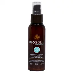 Exquisites BIO-Sonnenöl Spray für Körper & Haar LSF 20 Raps & Karanja - 100ml - Biosolis