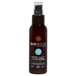 Huile solaire sublimante spray corps & cheveux BIO IP 20 colza & karanja - 100ml - Biosolis