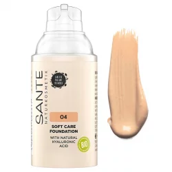 Soft Care BIO-Foundation-Creme N°04 Warm Honey - 30ml - Sante