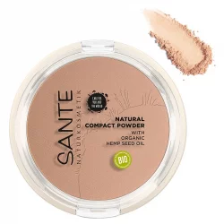 BIO-Kompaktpuder N°02 Neutral Beige - 9g - Sante