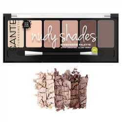 Palette ombres à paupières BIO N°01 Nudy Shades - 6x1g - Sante