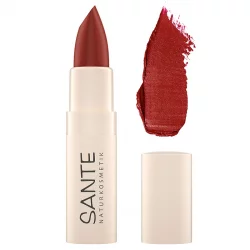 Rouge à lèvres brillant BIO N°06 Hazel Red - 4,5g - Sante