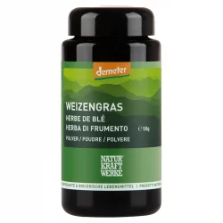 Herbe de blé en poudre BIO - 50g - NaturKraftWerke