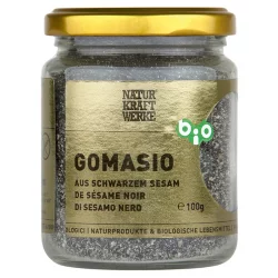 BIO-Gomasio aus schwarzem Sesam - 100g - NaturKraftWerke