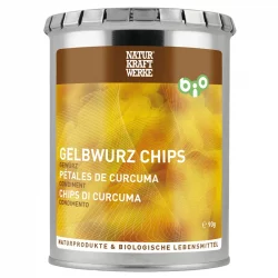 BIO-Gelbwurz Chips - 90g - NaturKraftWerke