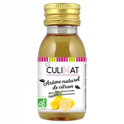 Arôme naturel de citron BIO - 60ml - Culinat