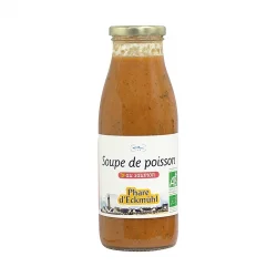 Soupe de poisson au saumon BIO - 500ml - Phare d'Eckmühl