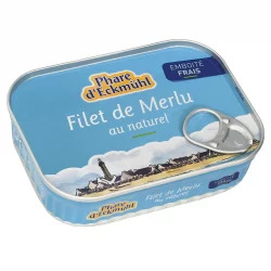 Filet de merlu au naturel - 150g - Phare d'Eckmühl