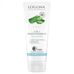 3in1 BIO-Reinigungsmilch Aloe Vera - 100ml - Logona