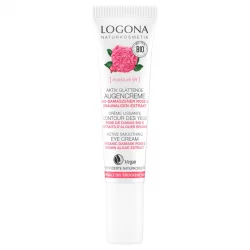 Crème lissante contour des yeux BIO rose de Damas & algue brune - 15ml - Logona