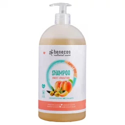 Shampooing famille naturel abricot & olive - 950ml - Benecos