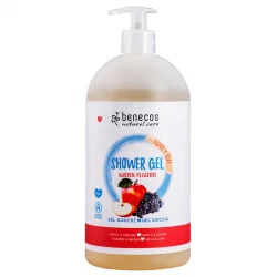 Gel douche famille naturel pomme & raisin - 950ml - Benecos