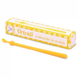 Oriculi jaune nettoyeur d'oreilles écologique en bioplastique - 1 pièce - Lamazuna