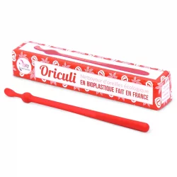 Oriculi rouge nettoyeur d'oreilles écologique en bioplastique - 1 pièce - Lamazuna