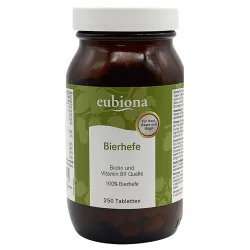 Bierhefe - 250 Tabletten - 100g - Eubiona