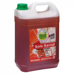 Nettoyant sols écologique santal - 5kg - Bulle Verte