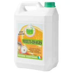 Multi-usages écologique orange & eucalyptus - 5l - Bulle Verte