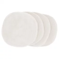 Éco-lingettes démaquillantes lavables en coton BIO - 4 pcs - Couleur Caramel
