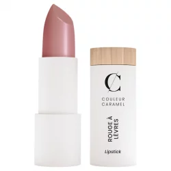 Rouge à lèvres nacré BIO N°256 Rose incandescent - 3,5g - Couleur Caramel
