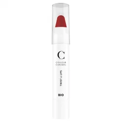 Twist & lips Rouge mat N°405 BIO - 3g - Couleur Caramel
