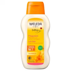 Lait soin bébé BIO calendula - 200ml - Weleda