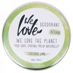 Déodorant crème Luscious Lime naturel citron vert, mandarine & bergamote - 48g - We Love The Planet
