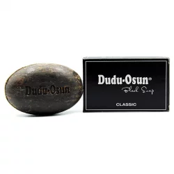 Natürliche parfümierte schwarze Seife  Sheabutter - 150g - Dudu-Osun Classic