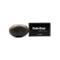 Natürliche parfümierte schwarze Seife Sheabutter - 25g - Dudu-Osun Classic