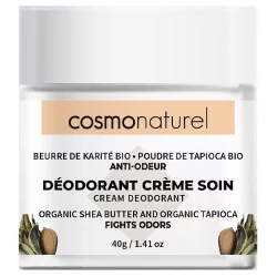 Déodorant crème soin BIO beurre de karité & tapioca - 40g - Cosmo Naturel